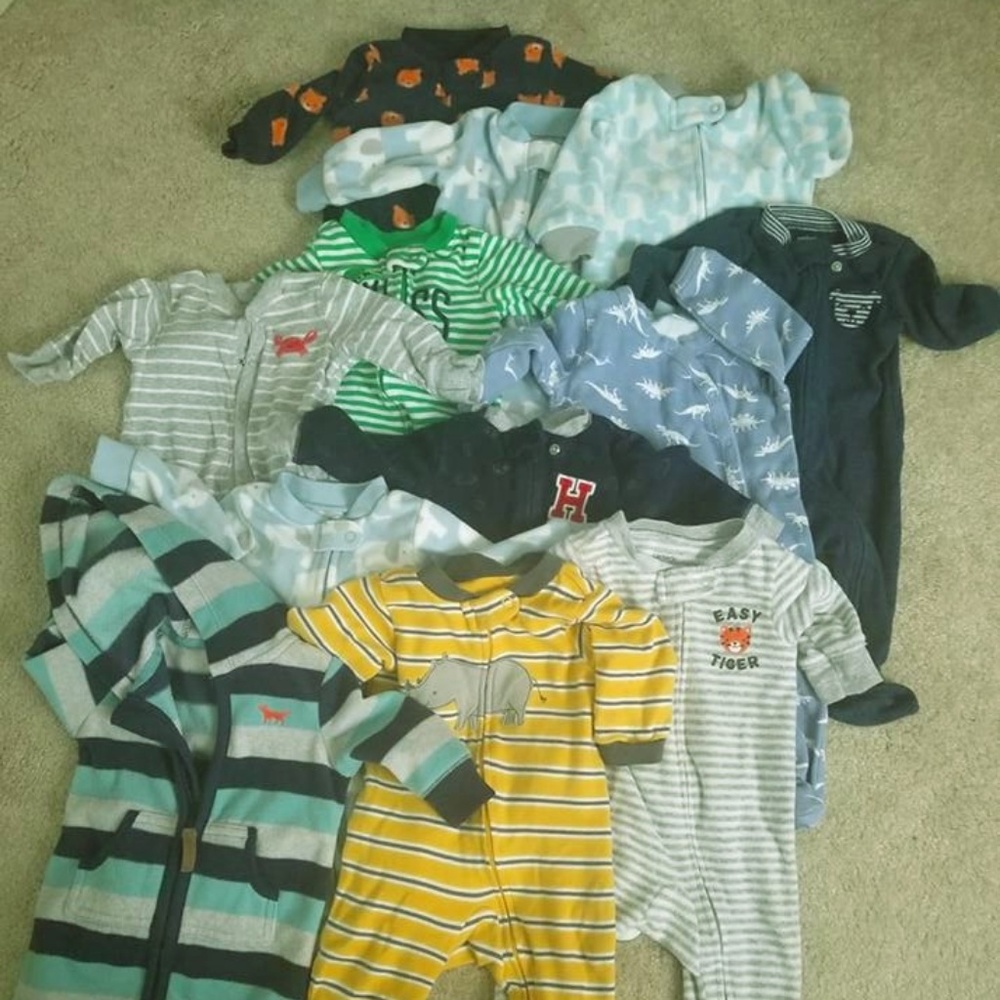 3M Boy Pajama/Onsie Lot